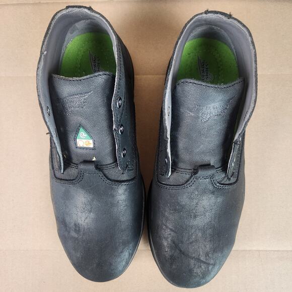 Red Wing Shoes 3557 Men's Size 6 Black Leather Work Boots NEW (need laces) - Picture 3 of 16